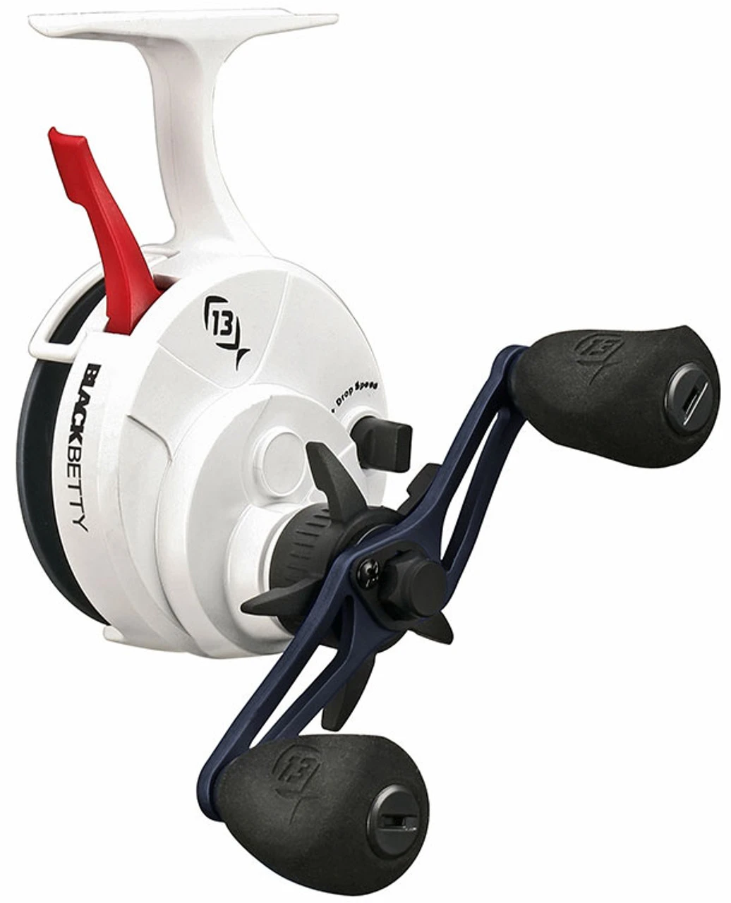 13 Fishing BBFFGWUSA-2.5-RH Black Betty Free Fall Ghost Ice Reel - Image 6