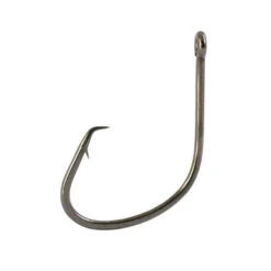 Addya Hooks A80BN Wide Bite Inline Circle Hook - 8/0