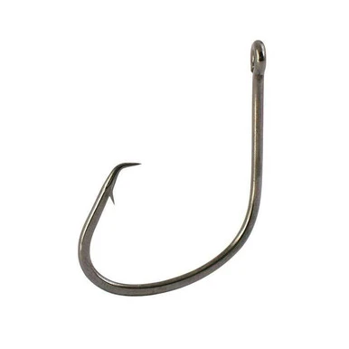 Addya Hooks A80BN Wide Bite Inline Circle Hook - 8/0