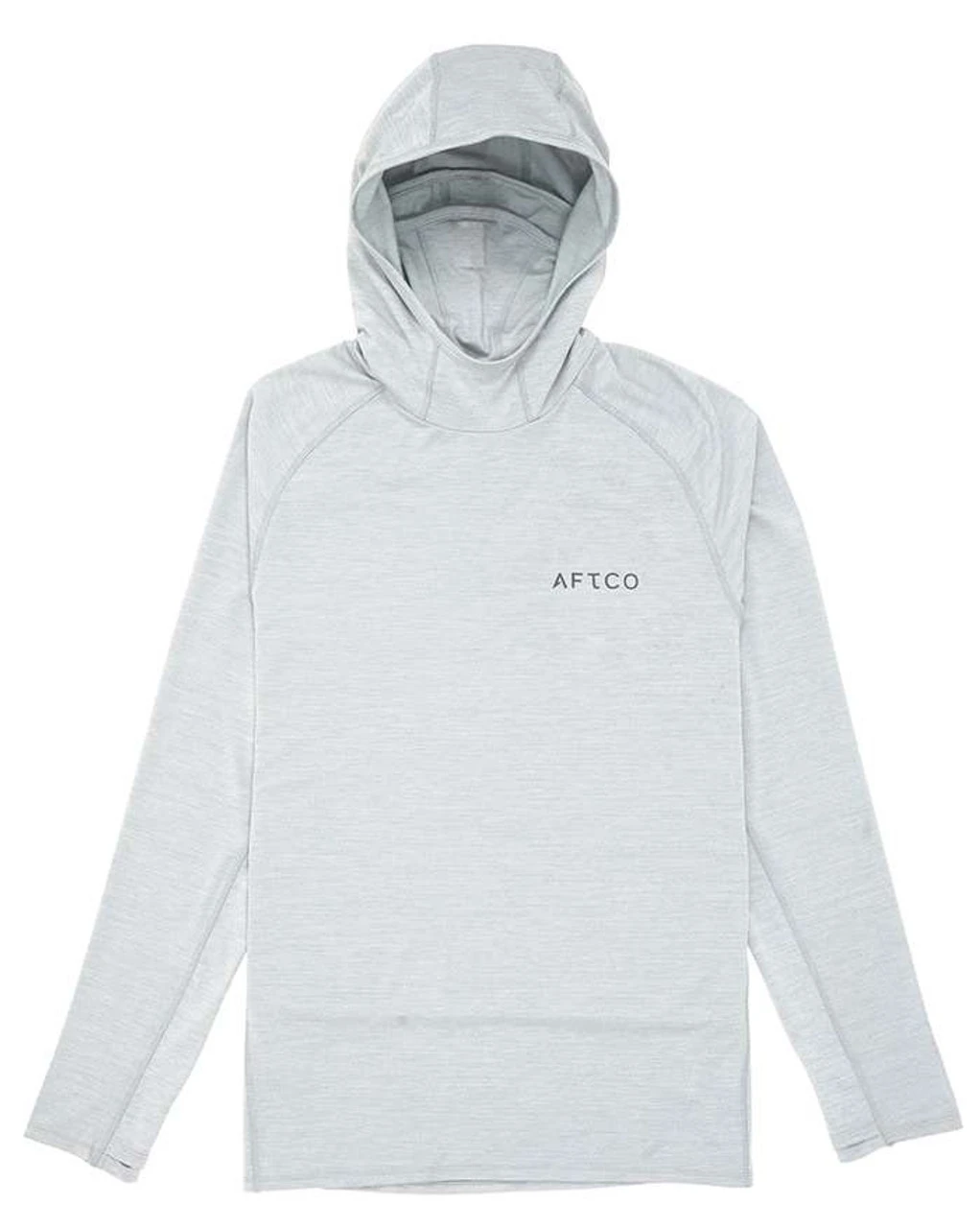 Aftco Adapt Phase Change Performance Hoodie - Light Gray Heather - Medium