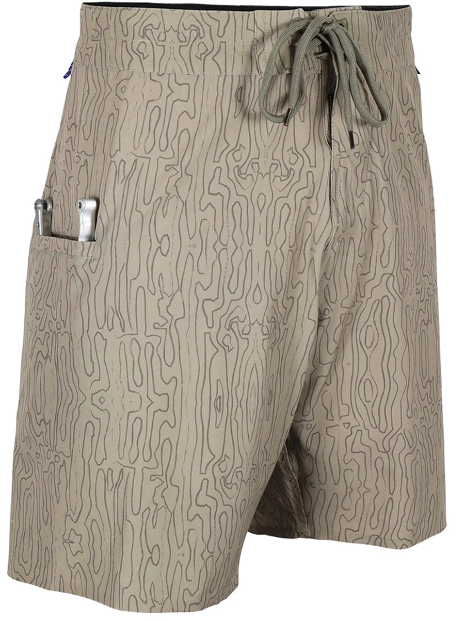 Aftco Saba Boardshort - Khaki - 38 - Image 2