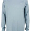 Aftco Yurei Performance Long Sleeve Shirt - Slate Heather - X-Large