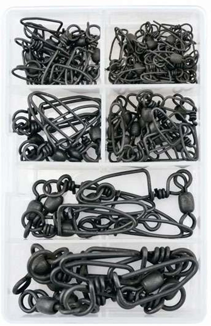 AFW TKB00005 Brass Coastlock Snap Swivels Kit 67 Pieces - Image 2