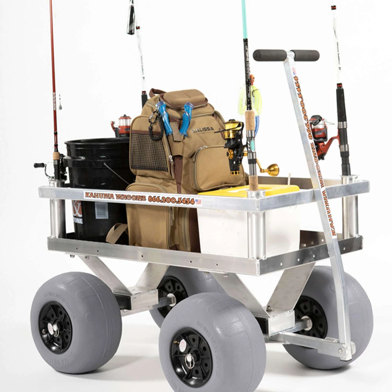 Alumacart Calypso Cruiser Beach Wagon - Image 4