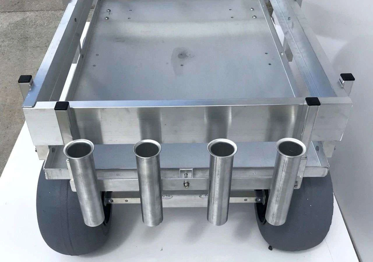 Alumacart One Rod Rack - Four Rod Holder - Image 2