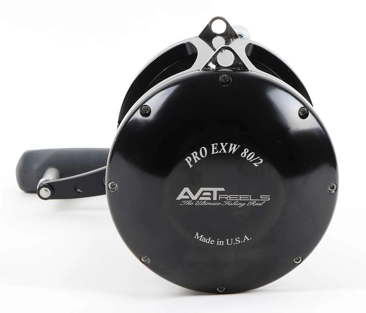 Avet EXW 80/2 Two-Speed Lever Drag Big Game Reel Black - Image 3