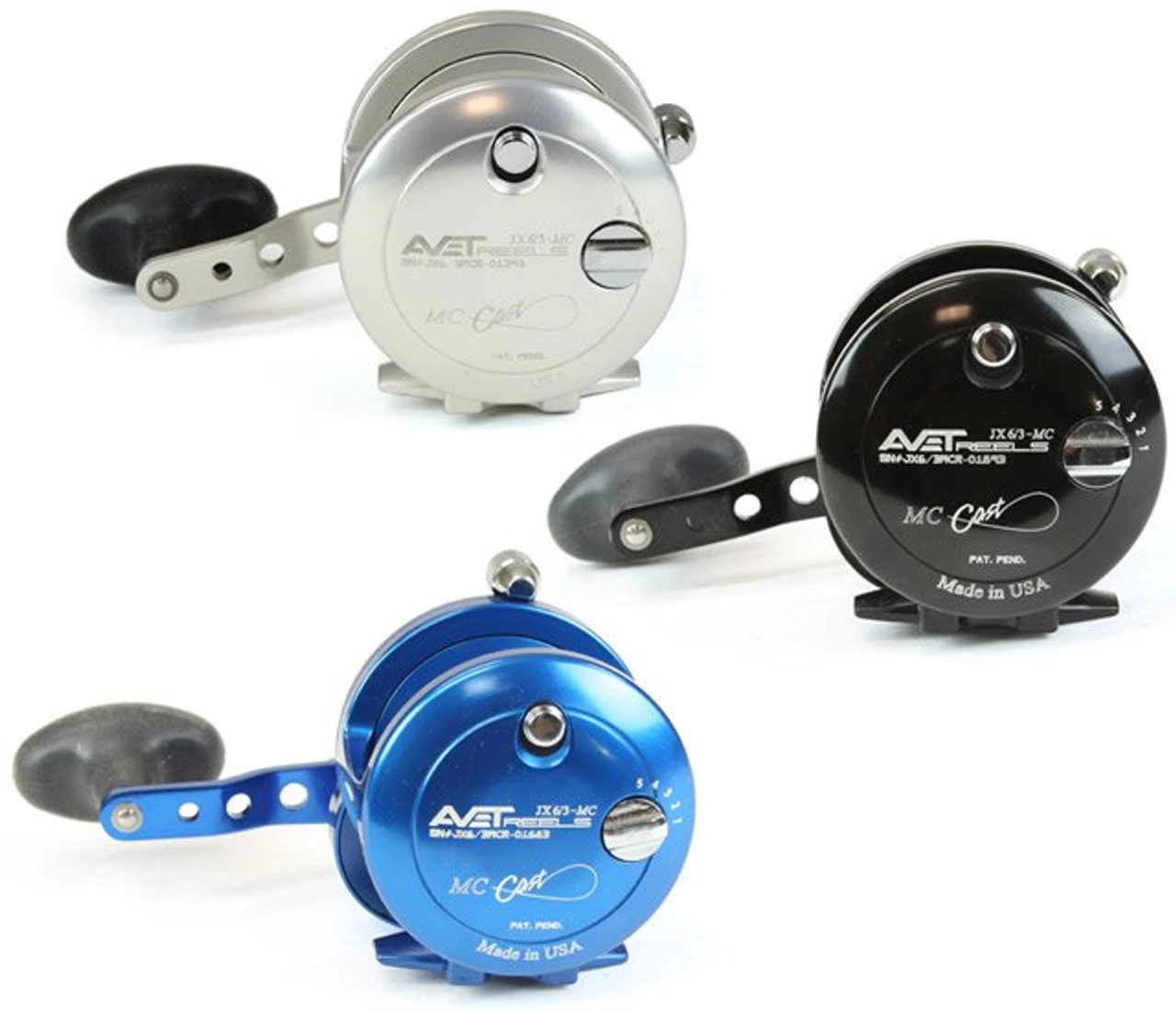 Avet JX 2-Speed Lever Drag Casting Reels - Image 2