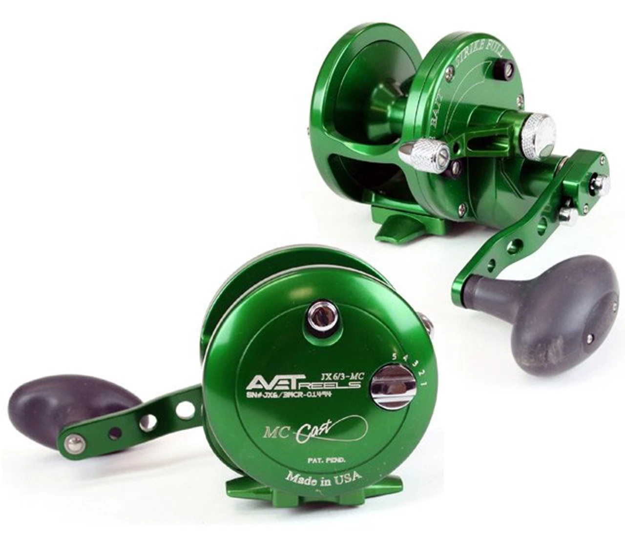 Avet JX 2-Speed Lever Drag Casting Reels - Image 3