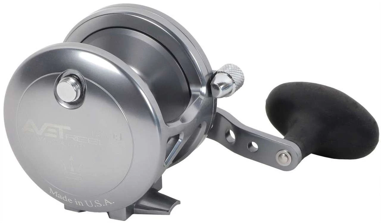 Avet JX 6.0 G2 1 Speed Reel - Gunmetal (No Glide Plate) - Image 6