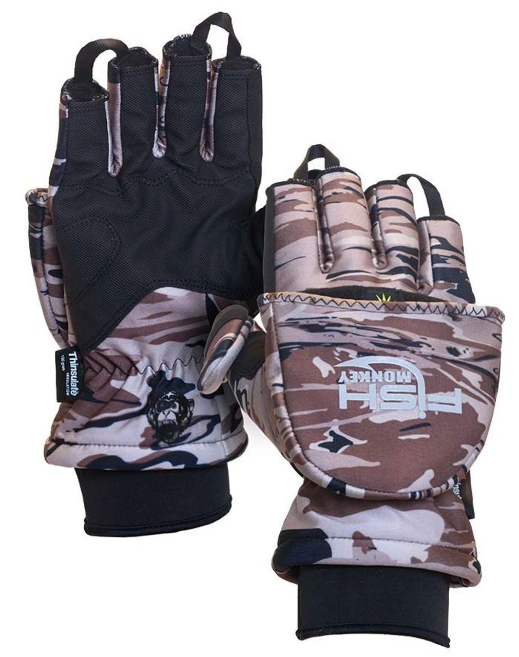 Fish Monkey Tundra Gloves - Camo XL - Image 2