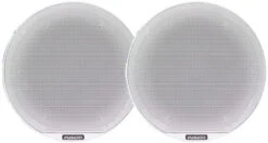 Fusion Signature Series Classic Marine Speakers W/ Classic Grill