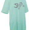 G.LOOMIS G Loomis Short Sleeve Cotton T-Shirt - Celadon - 2XL