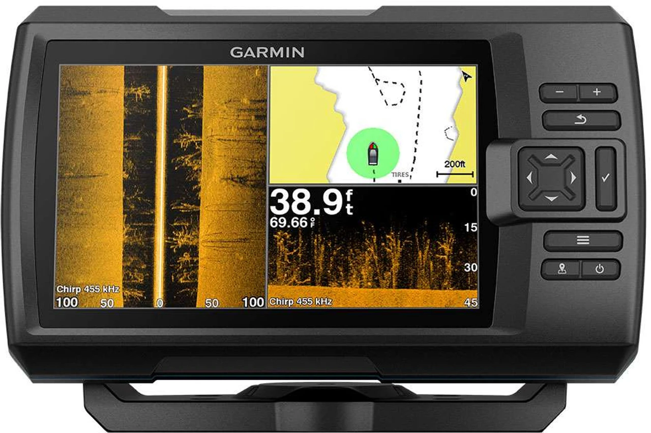 Garmin STRIKER Plus 7sv Fishfinder W/ CV52HW-TM Transducer