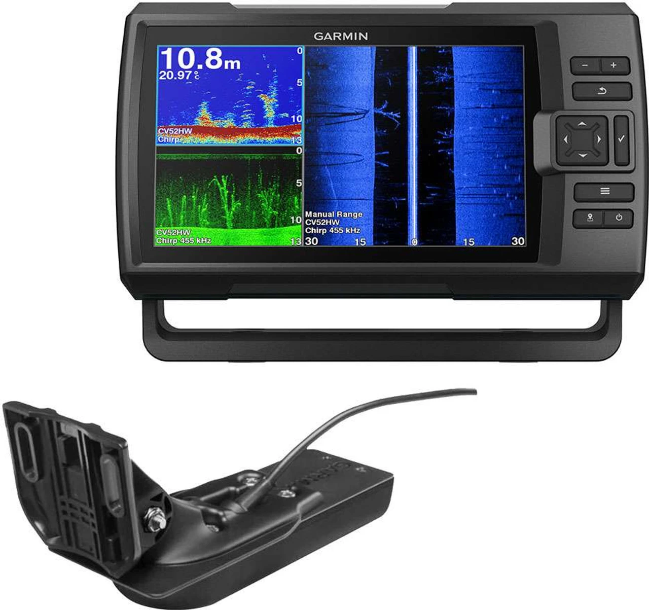 Garmin 010-02554-00 STRIKER Vivid 9sv Fishfinder W/ GT52HW-TM Transducer