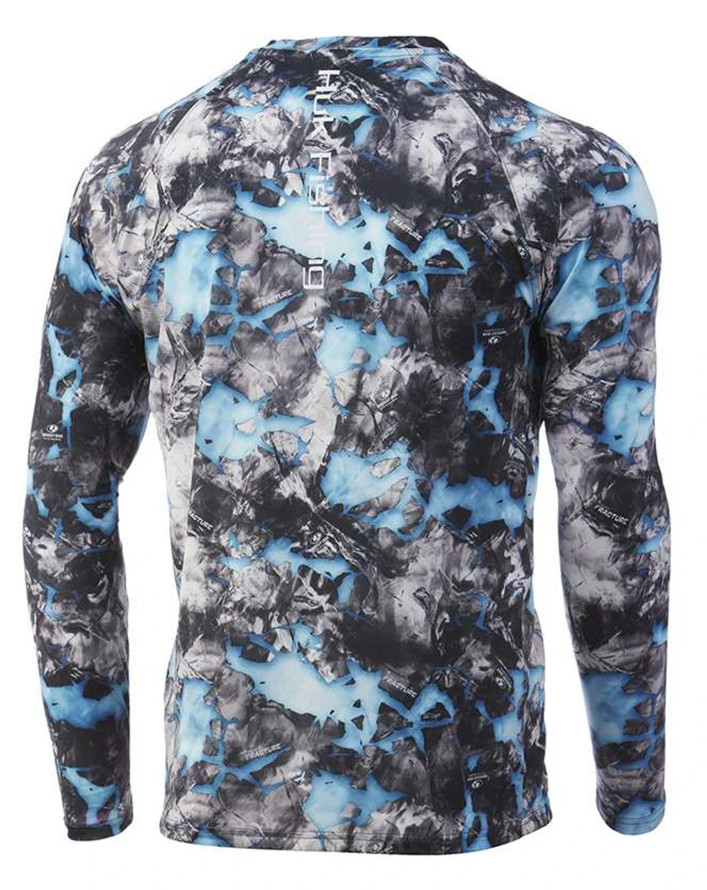 Huk Mossy Oak Fracture Vented Pursuit Long Sleeve Shirt - Lightning - 2X-Large - Image 2