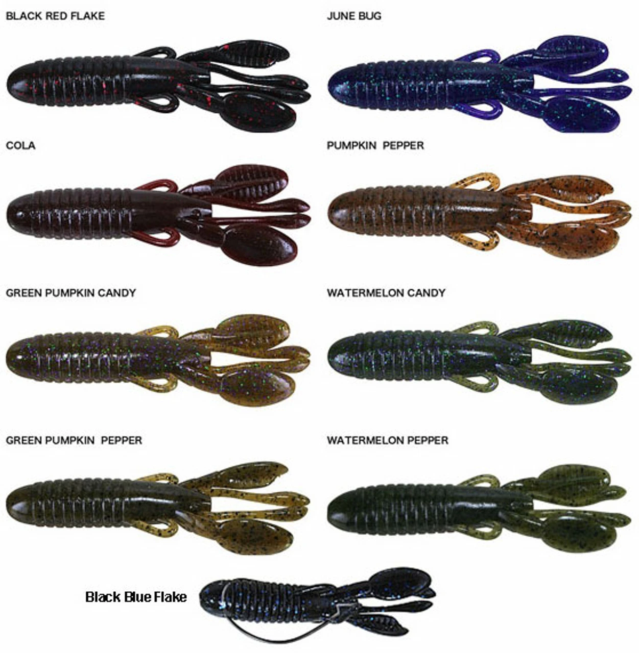 Jackall Cover Craw Soft Baits - Image 3