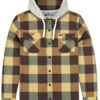 Jetty Mayfly Hooded Flannel Jackets