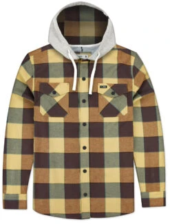 Jetty Mayfly Hooded Flannel Jackets