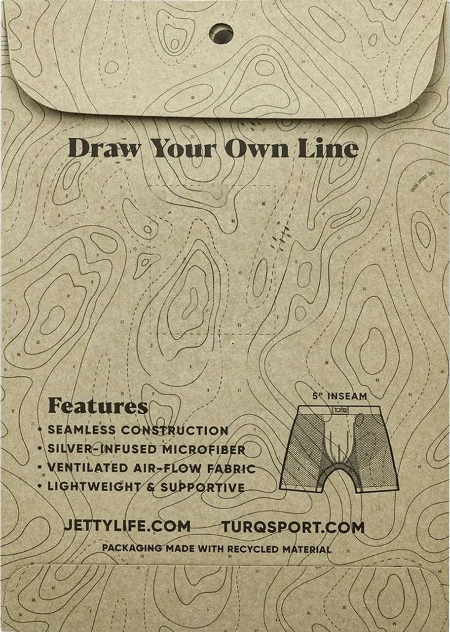 Jetty X Turq Amphibious Performance Briefs - Navy - X-Large - Image 4