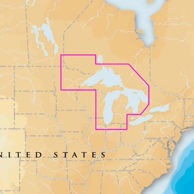 Navionics Platinum West Great Lakes On SD/microSD