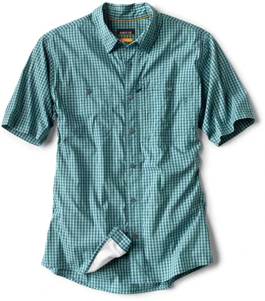 Orvis River Guide Short Sleeve Shirt - Tidal Blue