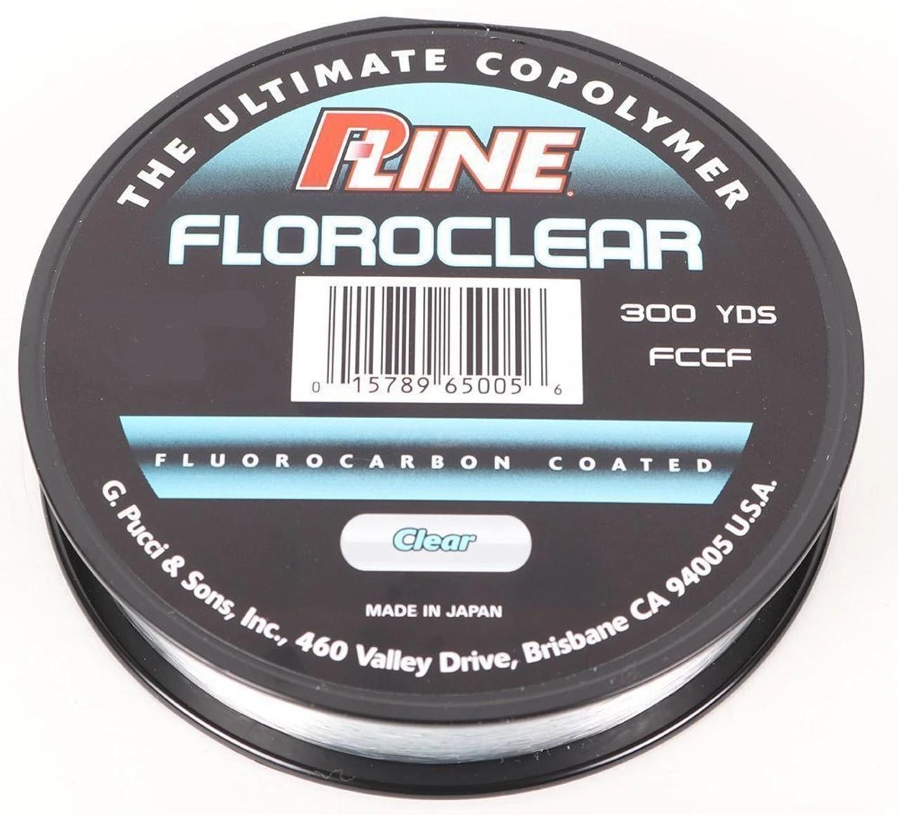P-Line Floroclear Fluorocarbon Coated Mono Line - 5lb - 300yds - Image 2