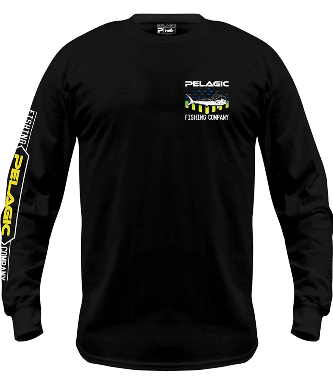 Pelagic Patriot Dorado Long Sleeve T-Shirt - Image 2