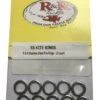 R&R KR9 Stainless Steel Kite Rings - 9 Mm