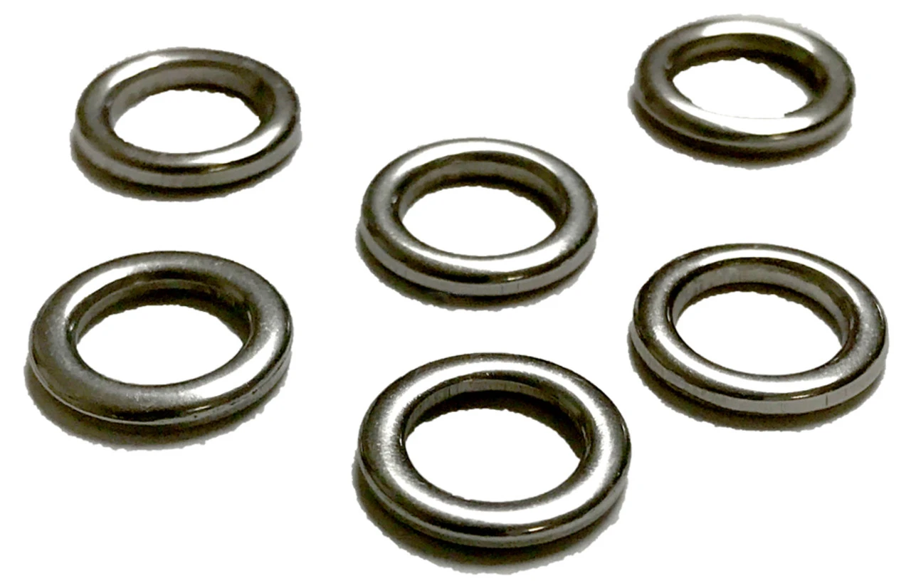 R&R KR9 Stainless Steel Kite Rings - 9 Mm - Image 2