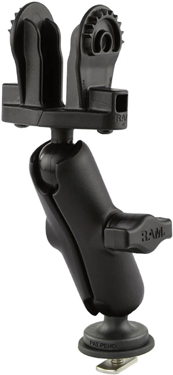 RAM MOUNTS RAM Track Ball Double Ball Mount For Lowrance Hook2 - B Size - 1 In.