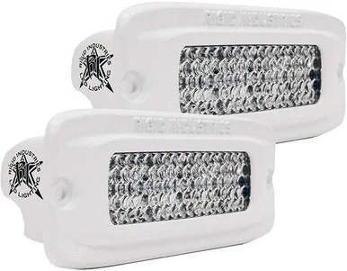 Rigid Industries 96551 Marine SR-Q Flush Mount Diffused Pair