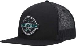 Salty Crew Deep Sea Trucker Hat - Black