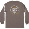 Salty Crew Fathom Standard Long Sleeve T-Shirt - Charcoal Heather