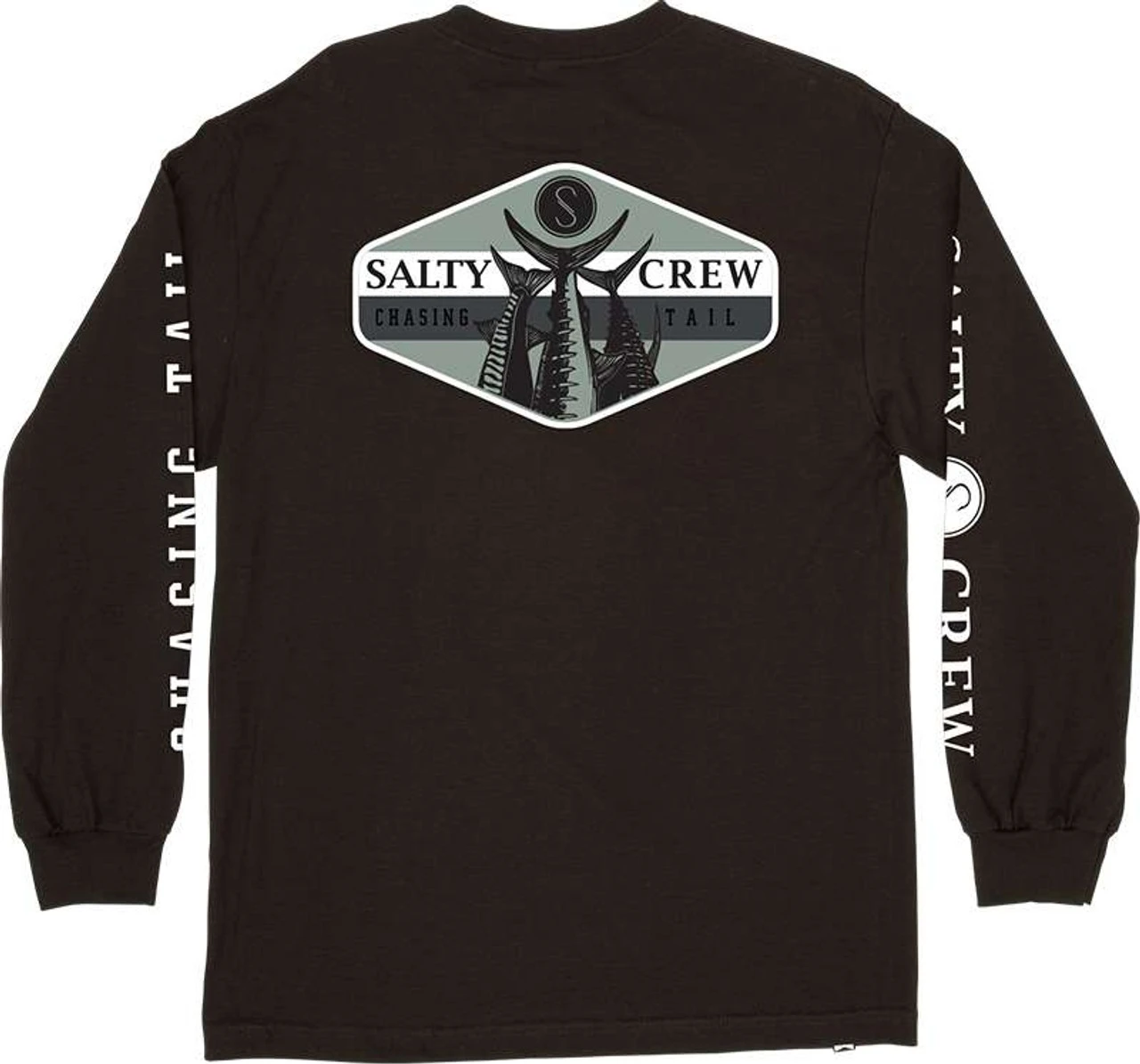 Salty Crew High Tail Premium Long Sleeve Tee - Black