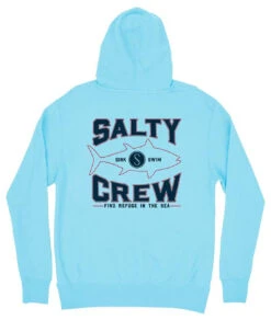 Salty Crew Tight Lines Fleece - Light Blue - X-Large