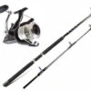 Shimano BTR8000OC Baitrunner OC Reel / Ande ATS-5701A MH Spin Combo