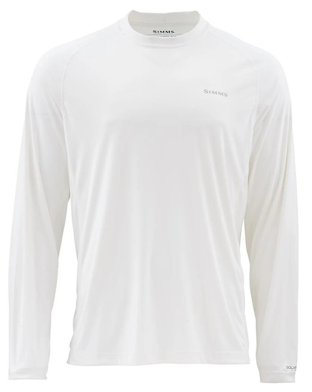 Simms Solarflex LS Crewneck Solid Shirts - Image 2