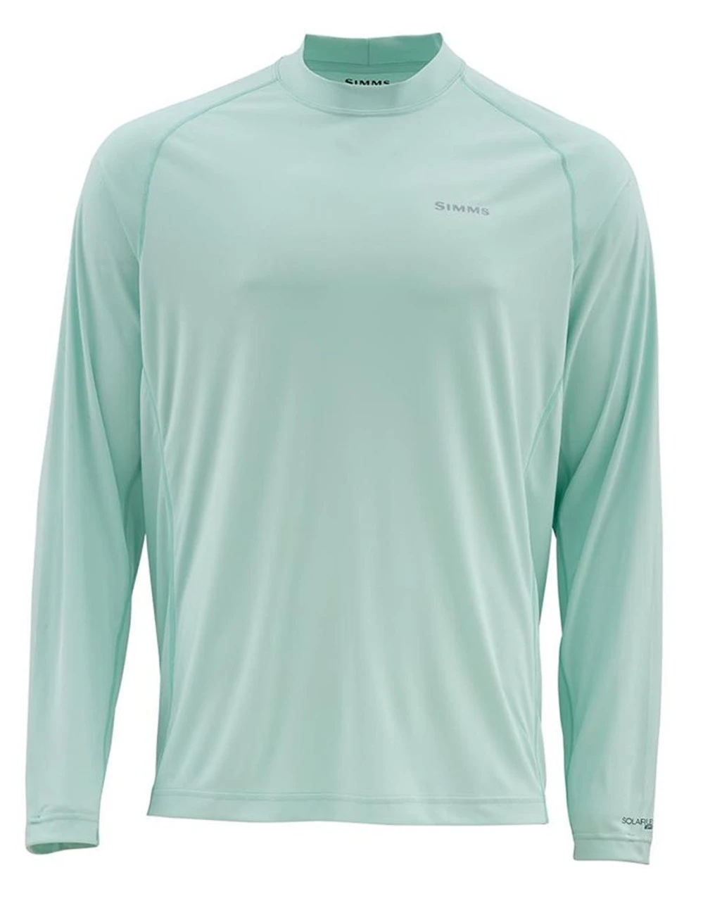 Simms Solarflex LS Crewneck Solid Shirts - Image 3