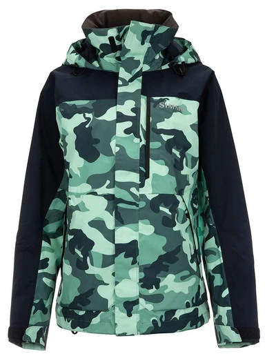Simms Womens Challenger Jacket - Woodland Camo Avalon - X-Small
