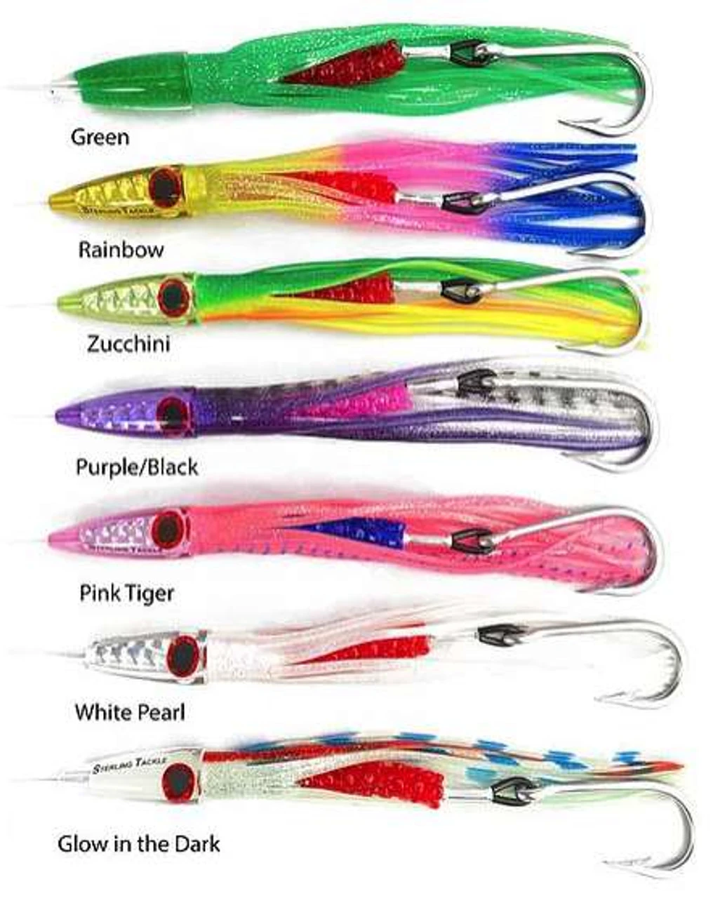 Sterling Tackle 36in Chaos Bar W/ 6in Bulb Squid - Image 4
