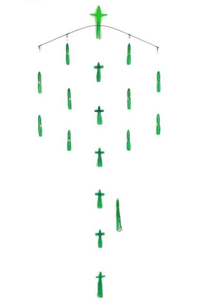 Sterling Tackle 36in Chaos Bar W/ 6in Bulb Squid