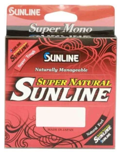 Sunline Super Natural Monofilament - Natural Clear - 12lb - 330yds