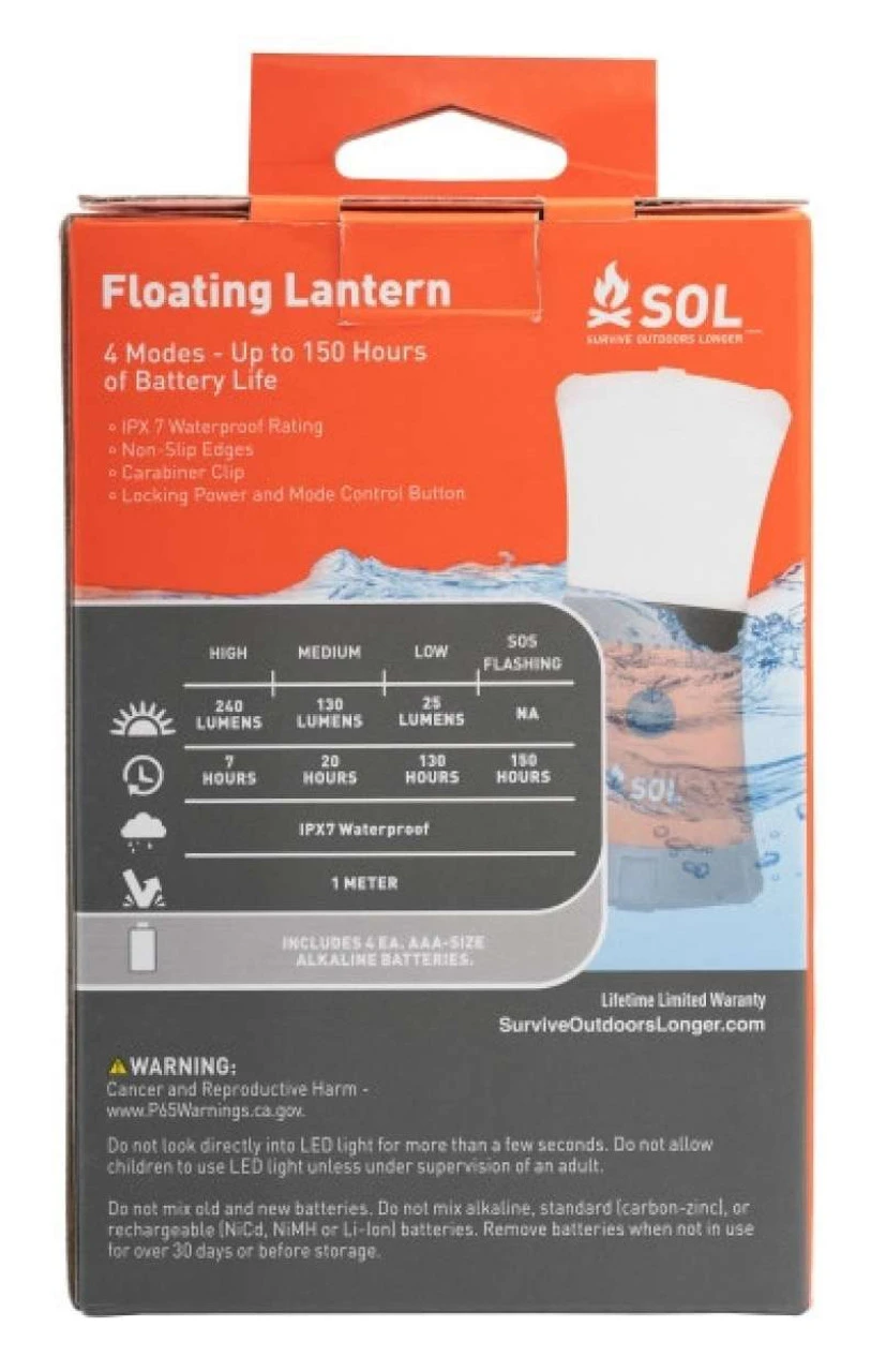 Survive Outdoors Longer Floating Lantern 4AAA - Image 4