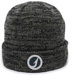 TackleDirect Cuffed Beanie With TD Logo Patch - Black