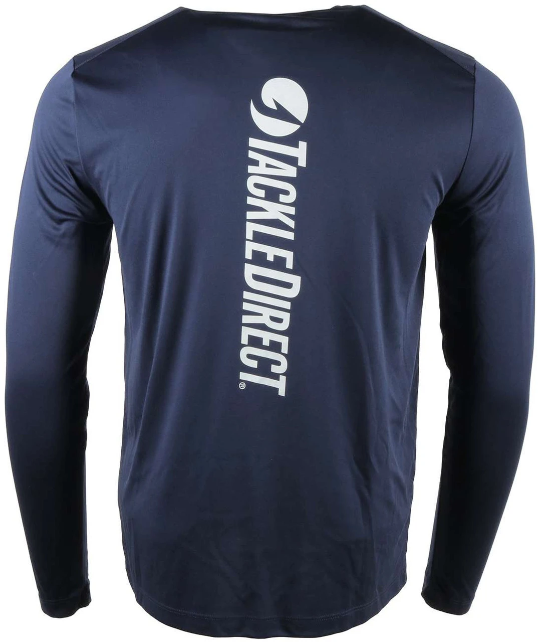 TackleDirect Hook Logo Mens Performance LS Shirt - Navy - 2XL