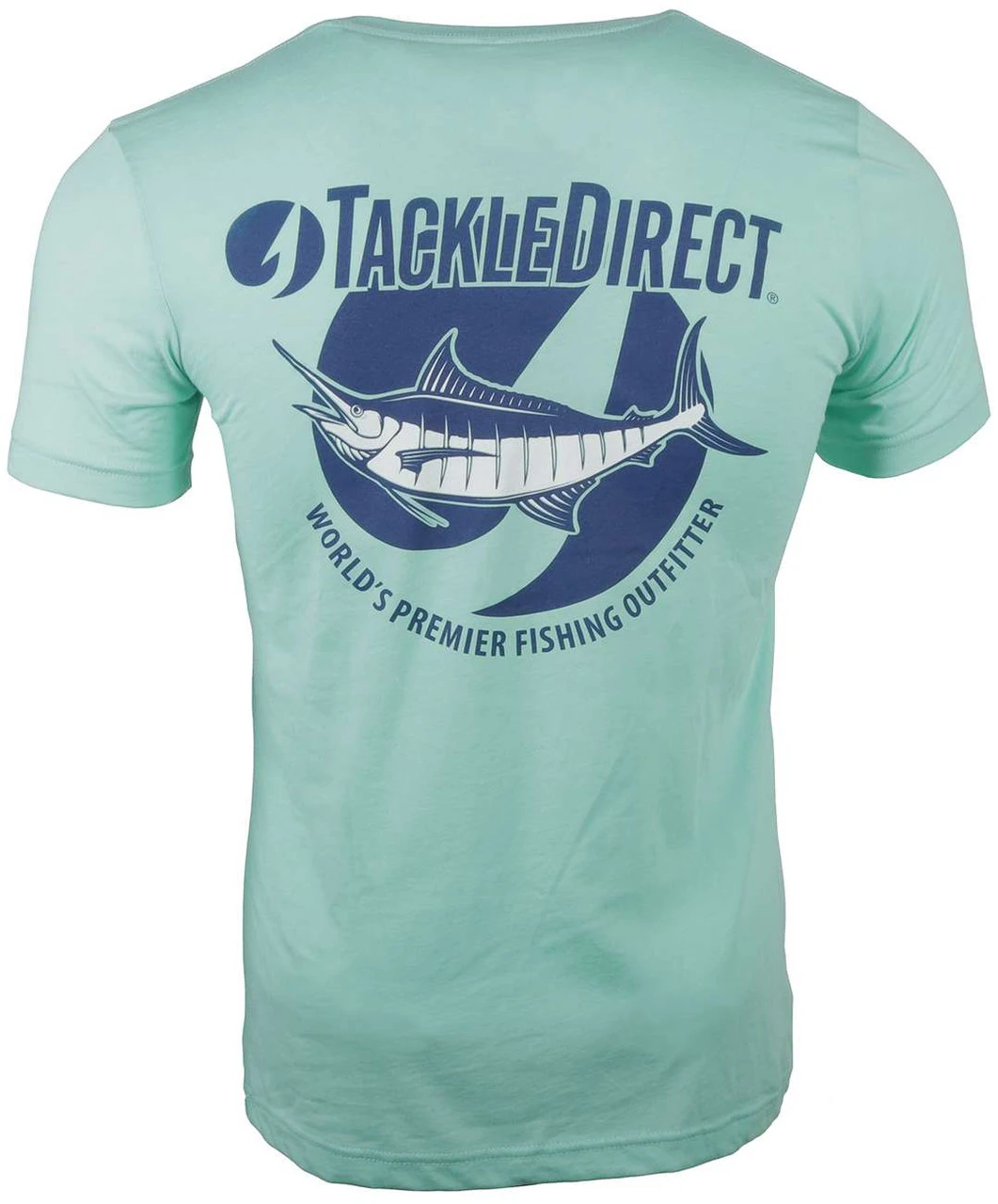 TackleDirect Marlin Short Sleeve T-Shirt - Heather Seafoam - Medium - Image 3