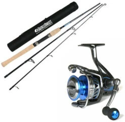 TackleDirect Silver Hook / Okuma BTX-40 - 3 Pc. Travel Combo