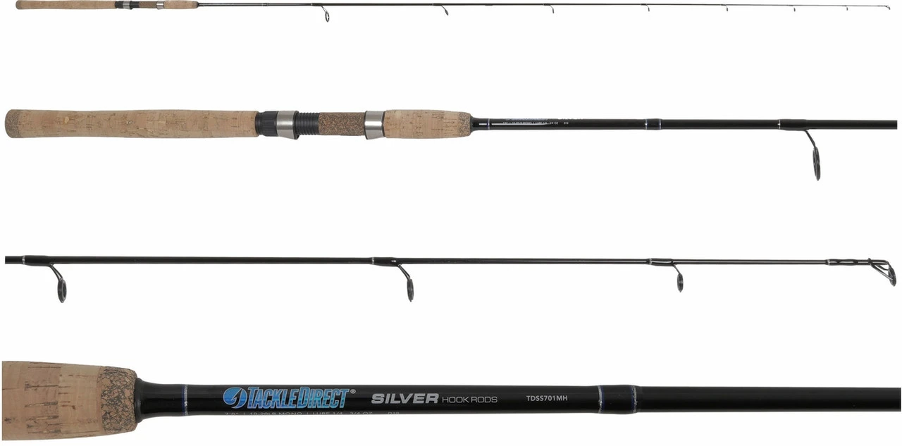 TackleDirect Silver Hook/Shimano ST4000XGFL Stradic FL Spinning Combo - Image 2