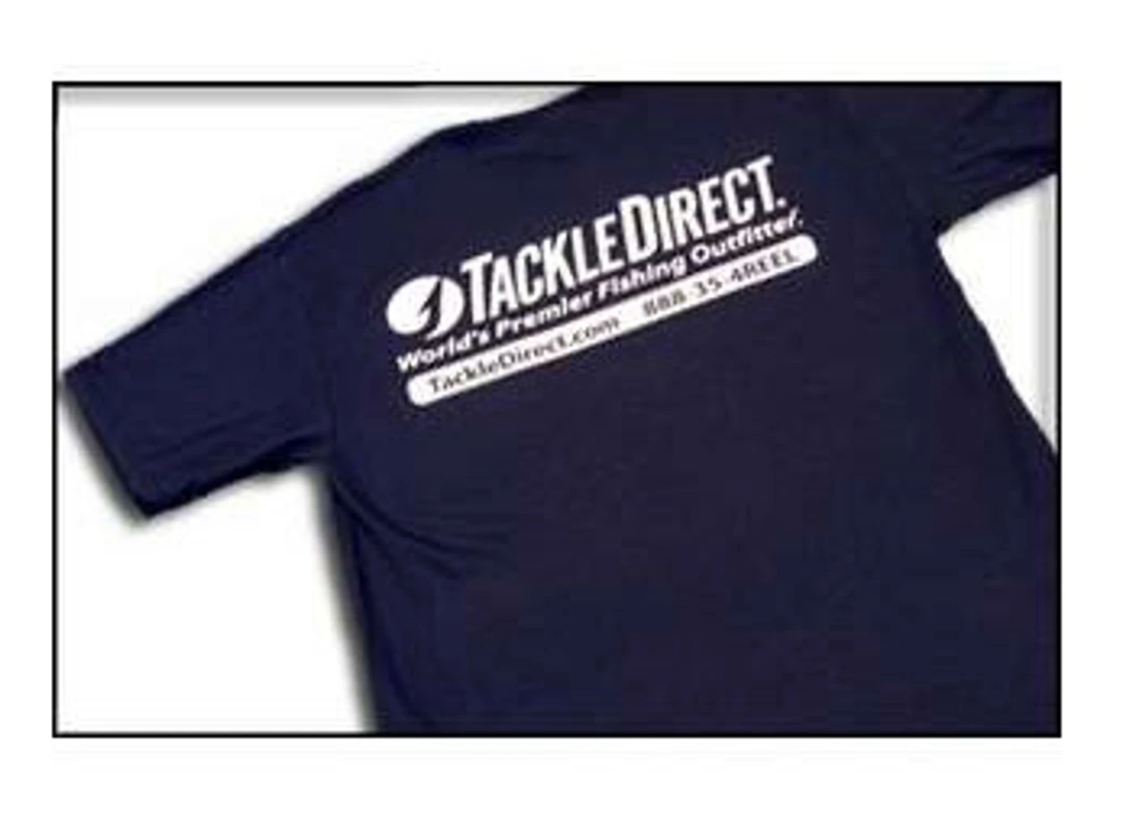 TackleDirect Logo-T Short Sleeve Navy L - Image 3