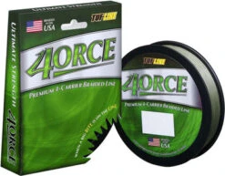 TUF-LINE 4ORCE Braided Line - Green - 125 Yd. (6 Lb. - 30 Lb.) 30 Lb.